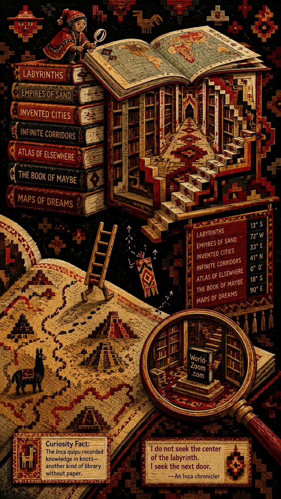 Borges Library-Map