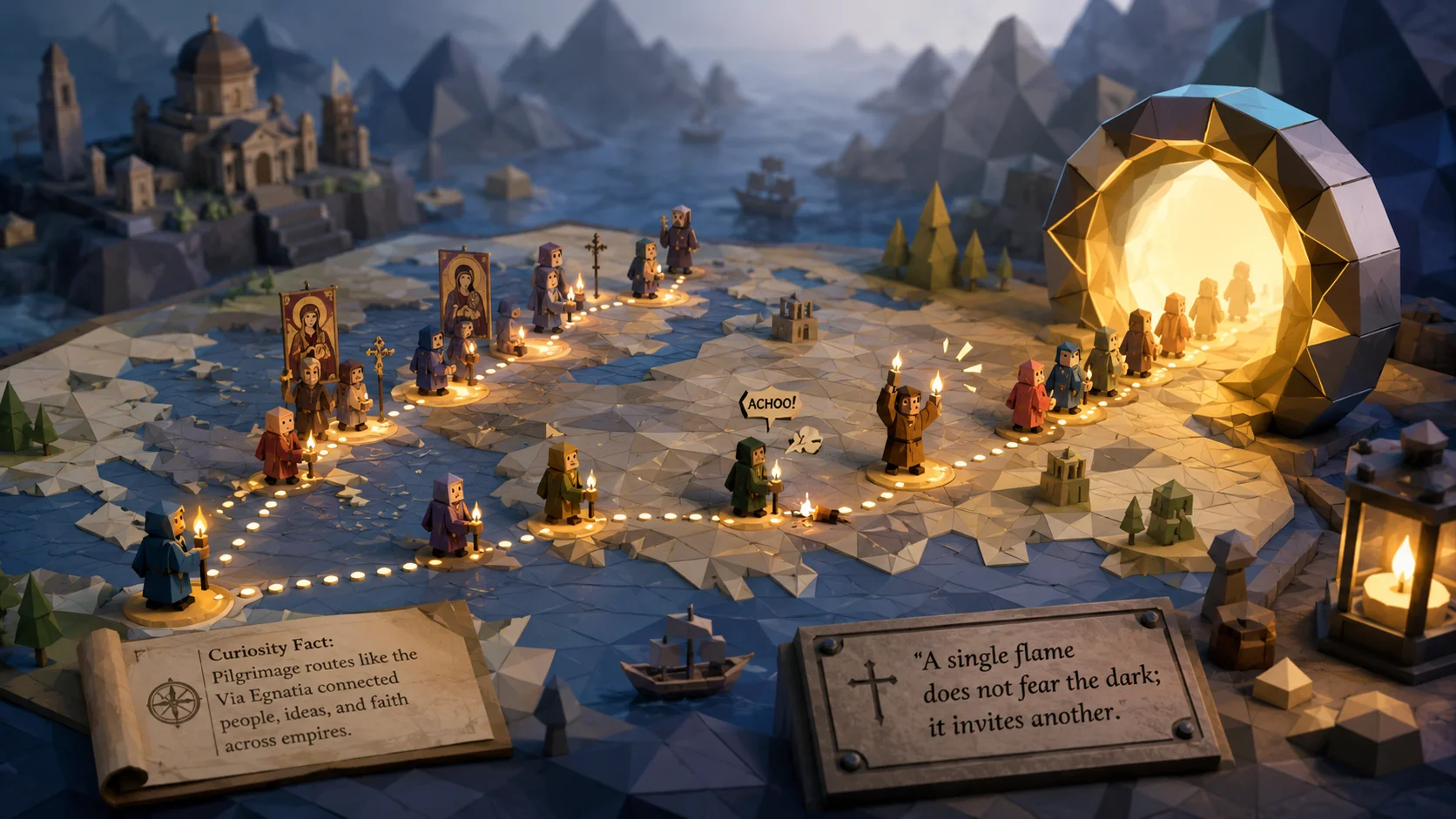 Candle Route Procession