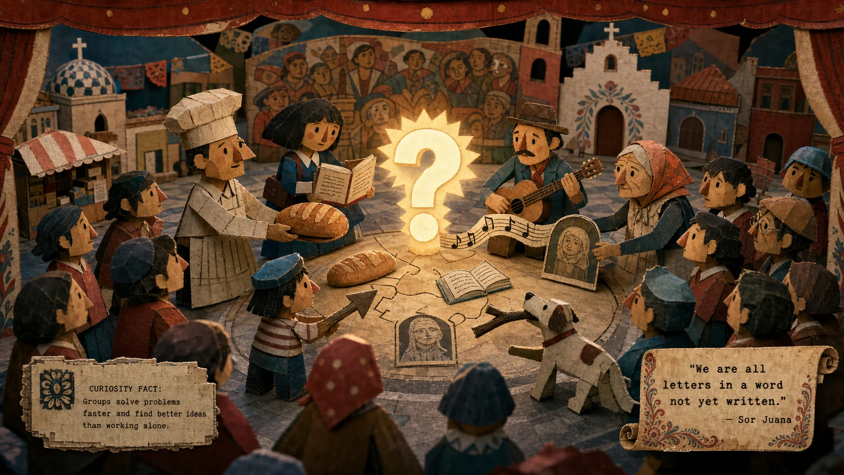 Crowd Around Question