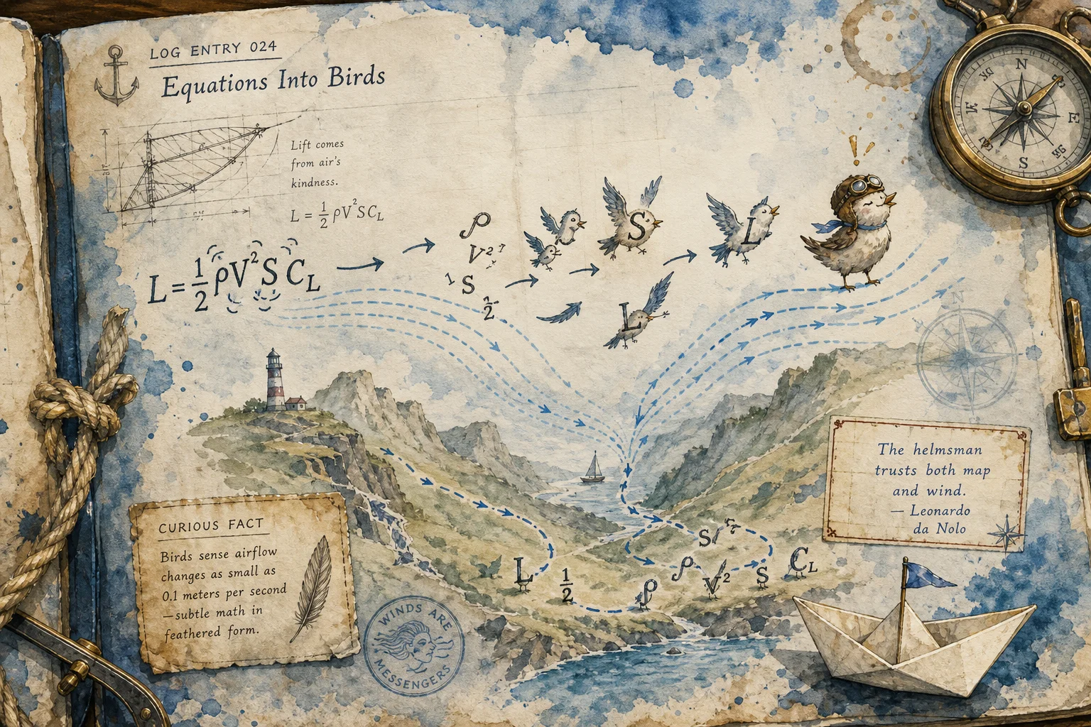 Equations Into Birds
