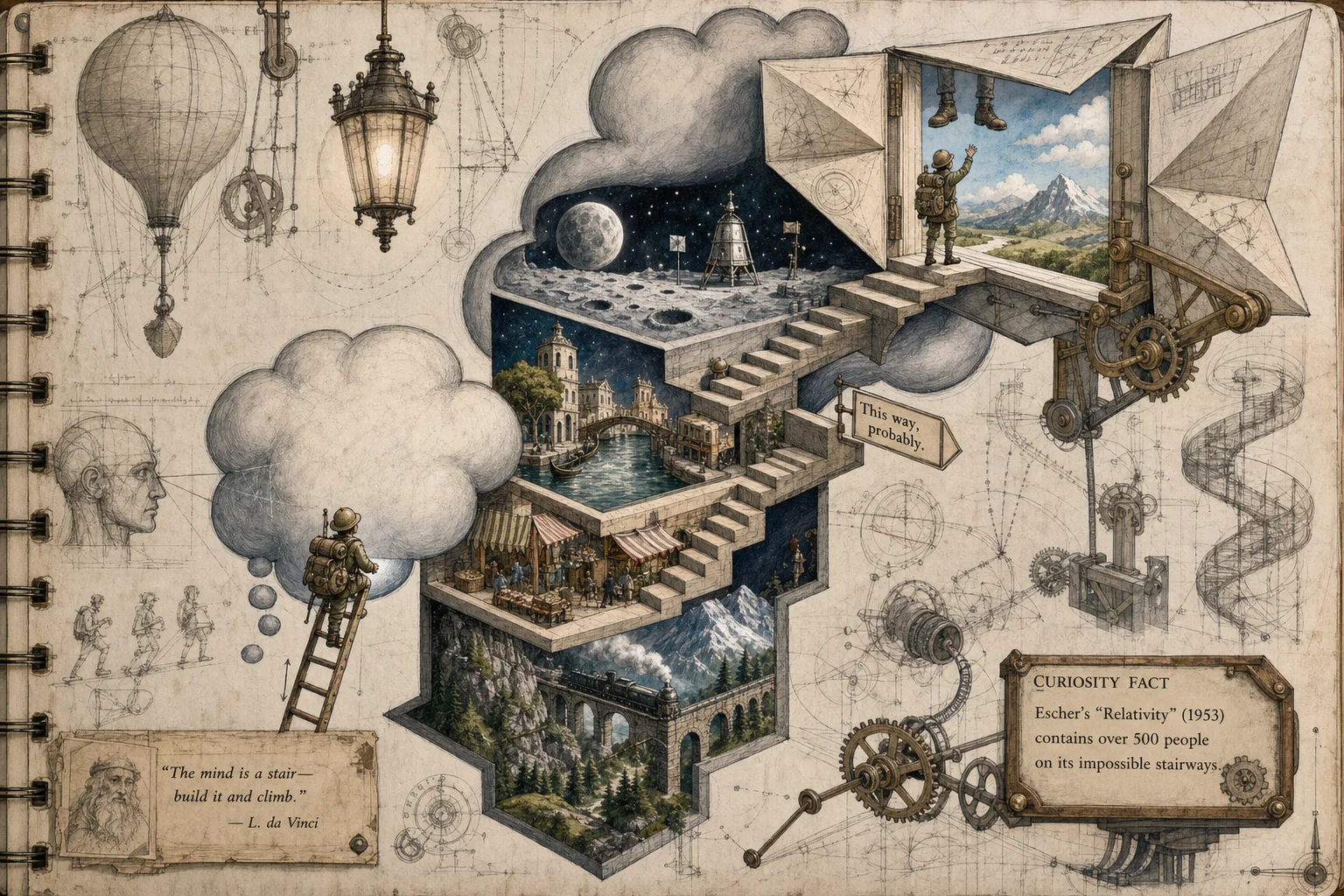 Ladder Into Thought