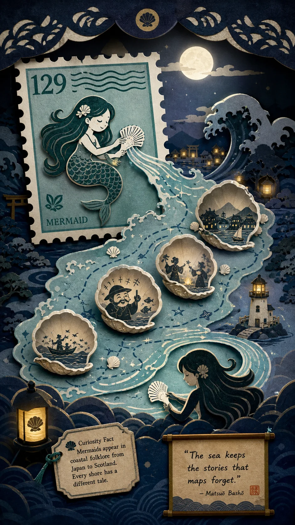 Mermaid Stamp