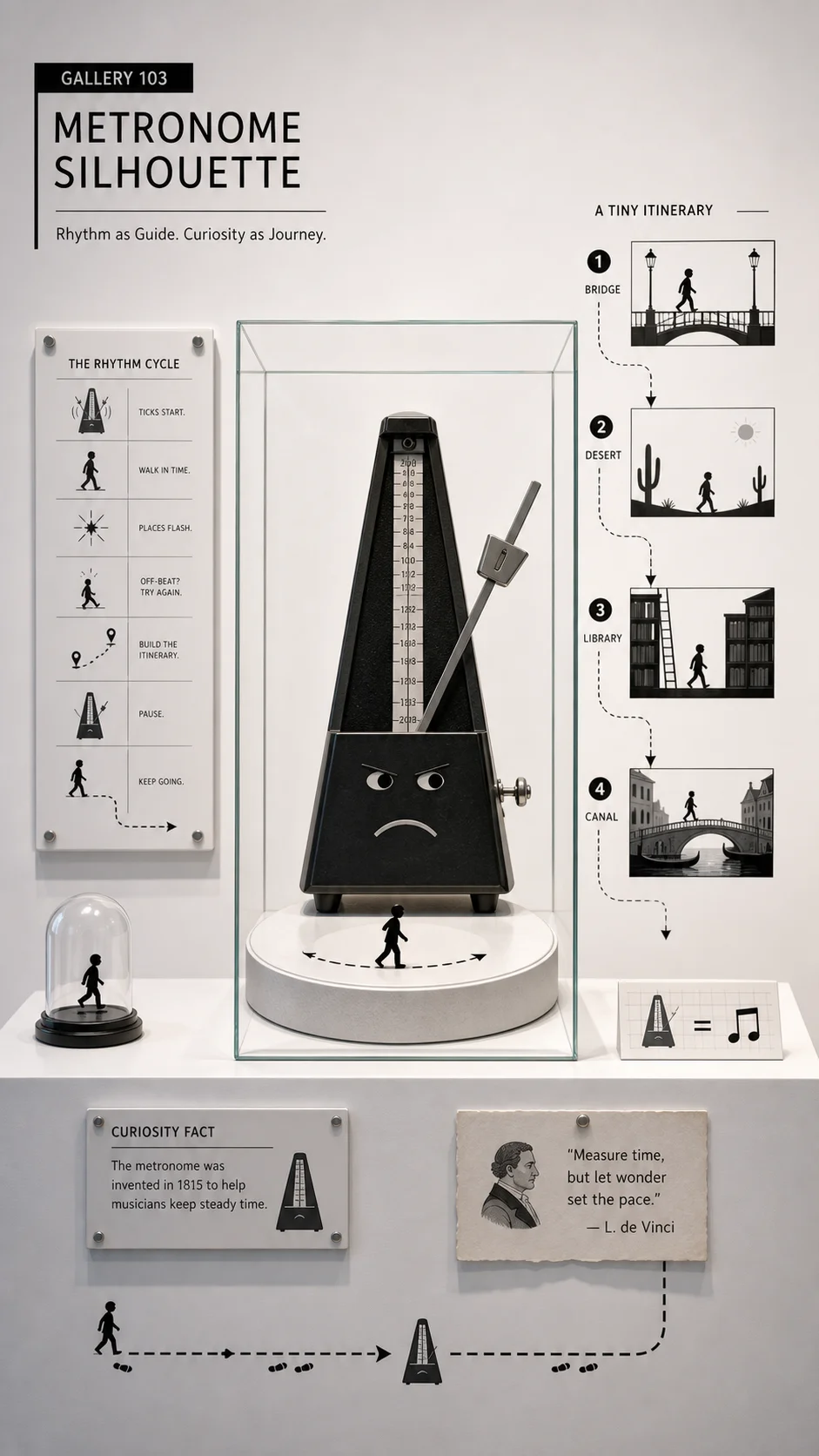 Metronome Silhouette