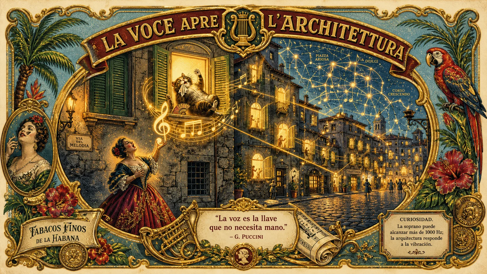 Opera Singer Opens Window