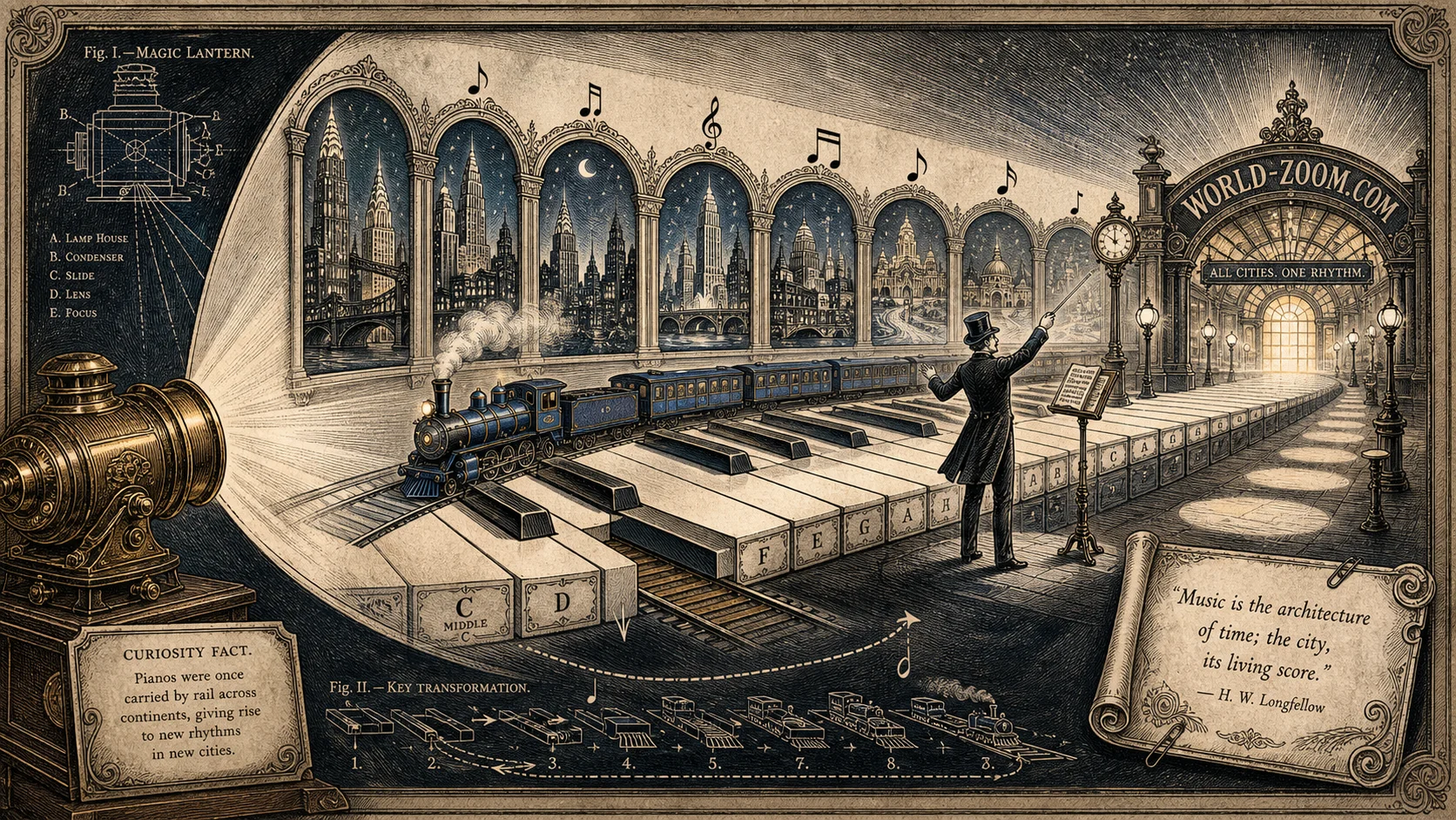 Piano Train Platform