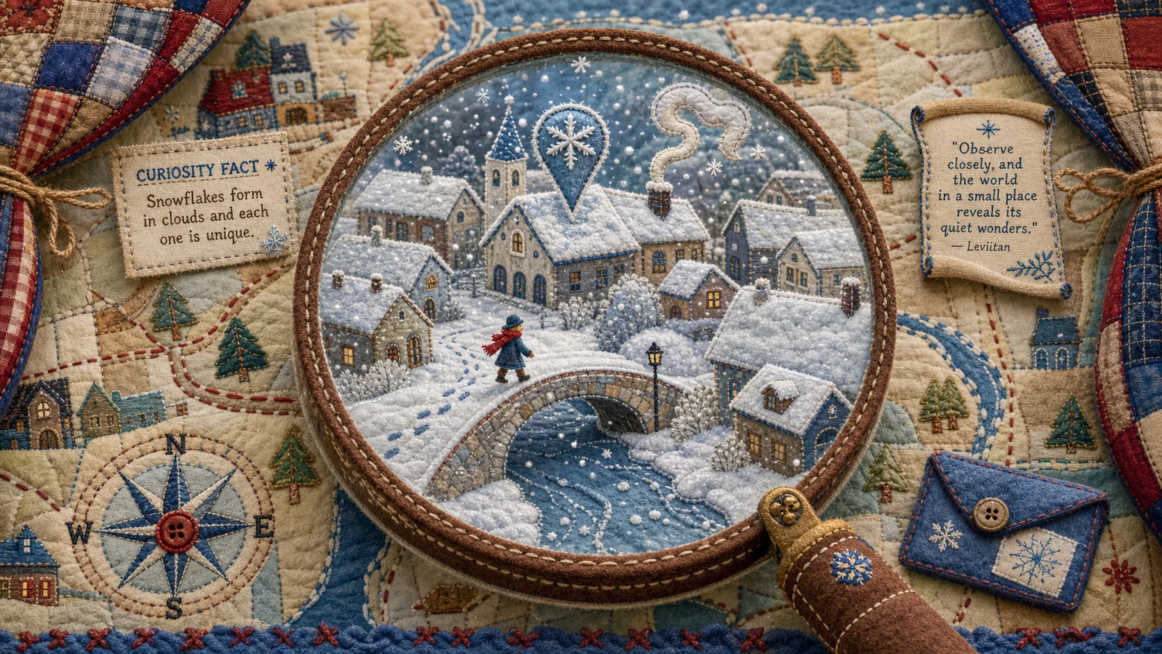 Snow Inside Lens