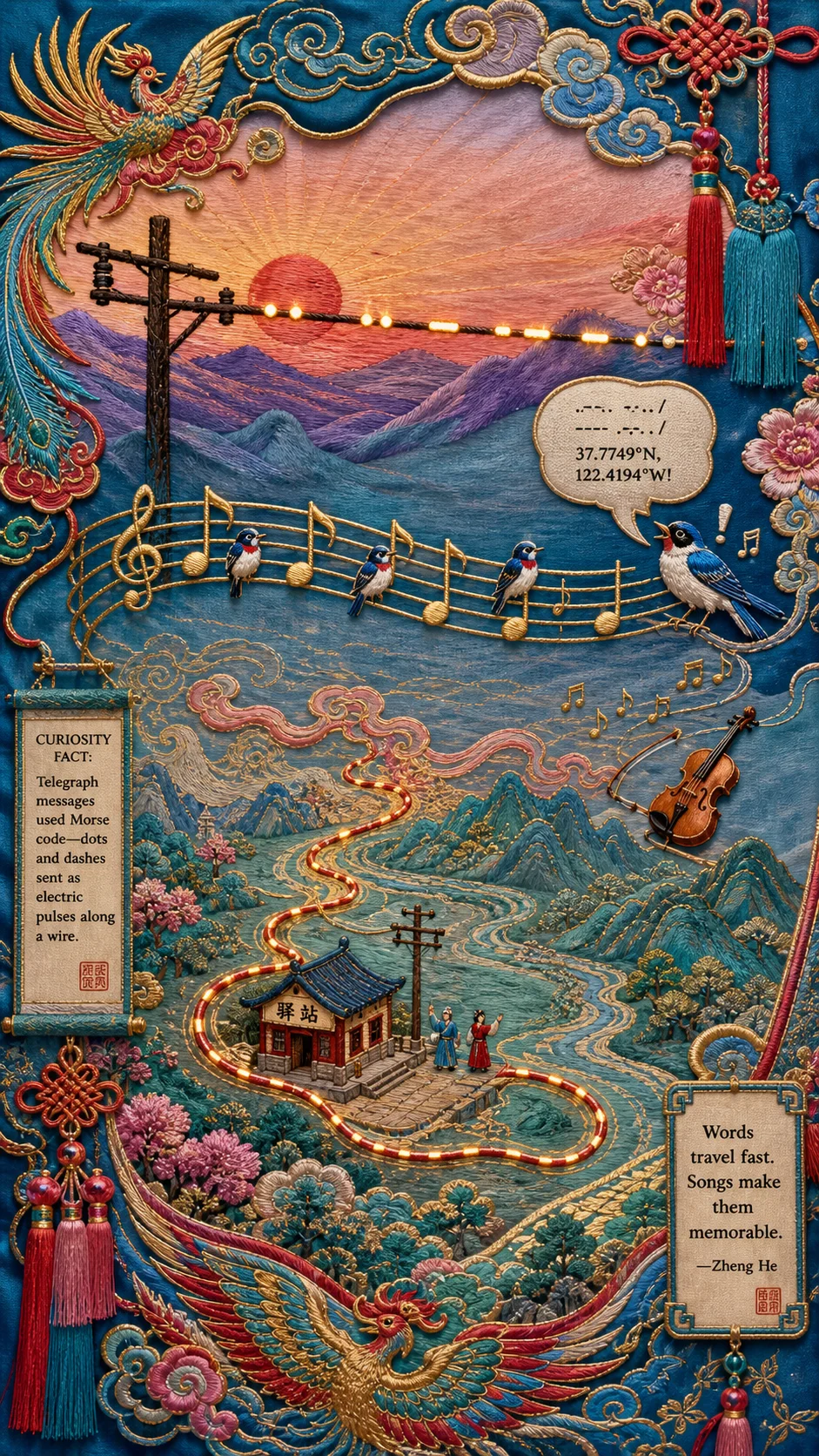 Telegraph Music Wire