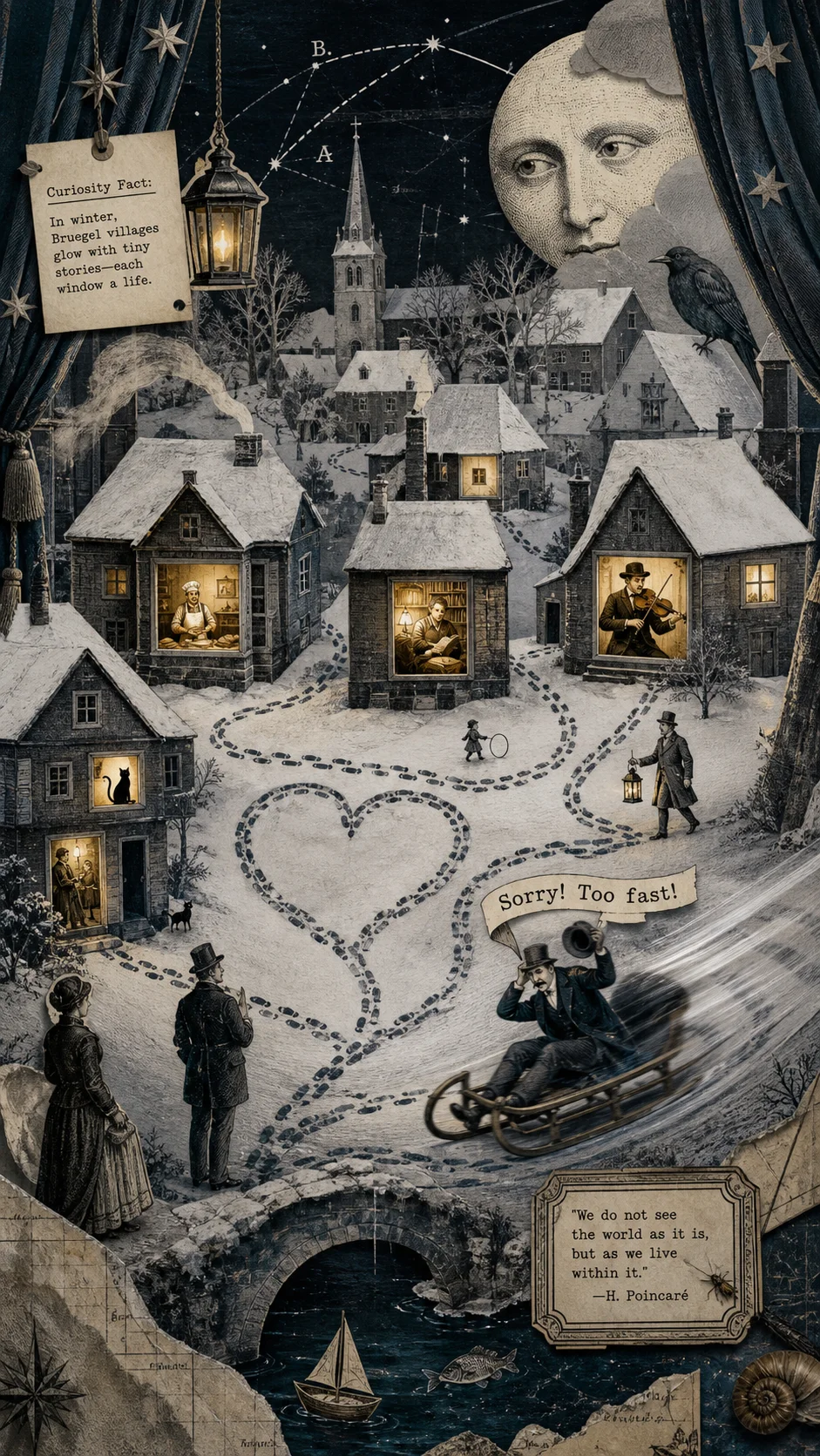 Village Windows Glow