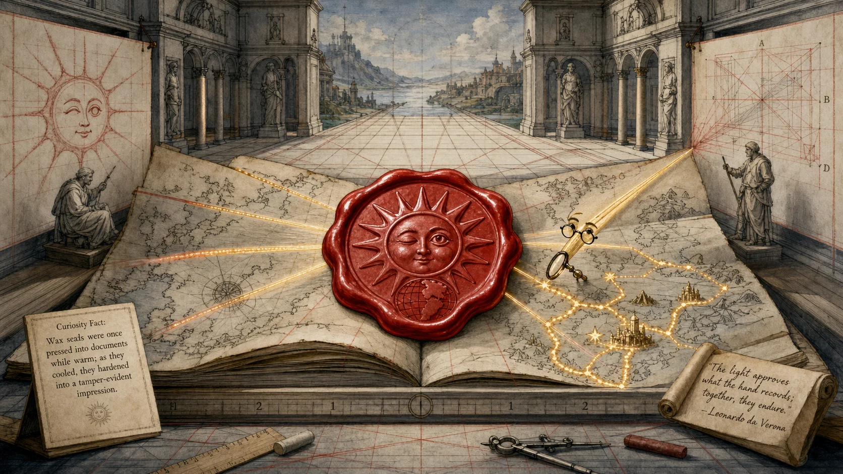 Wax Seal Sun