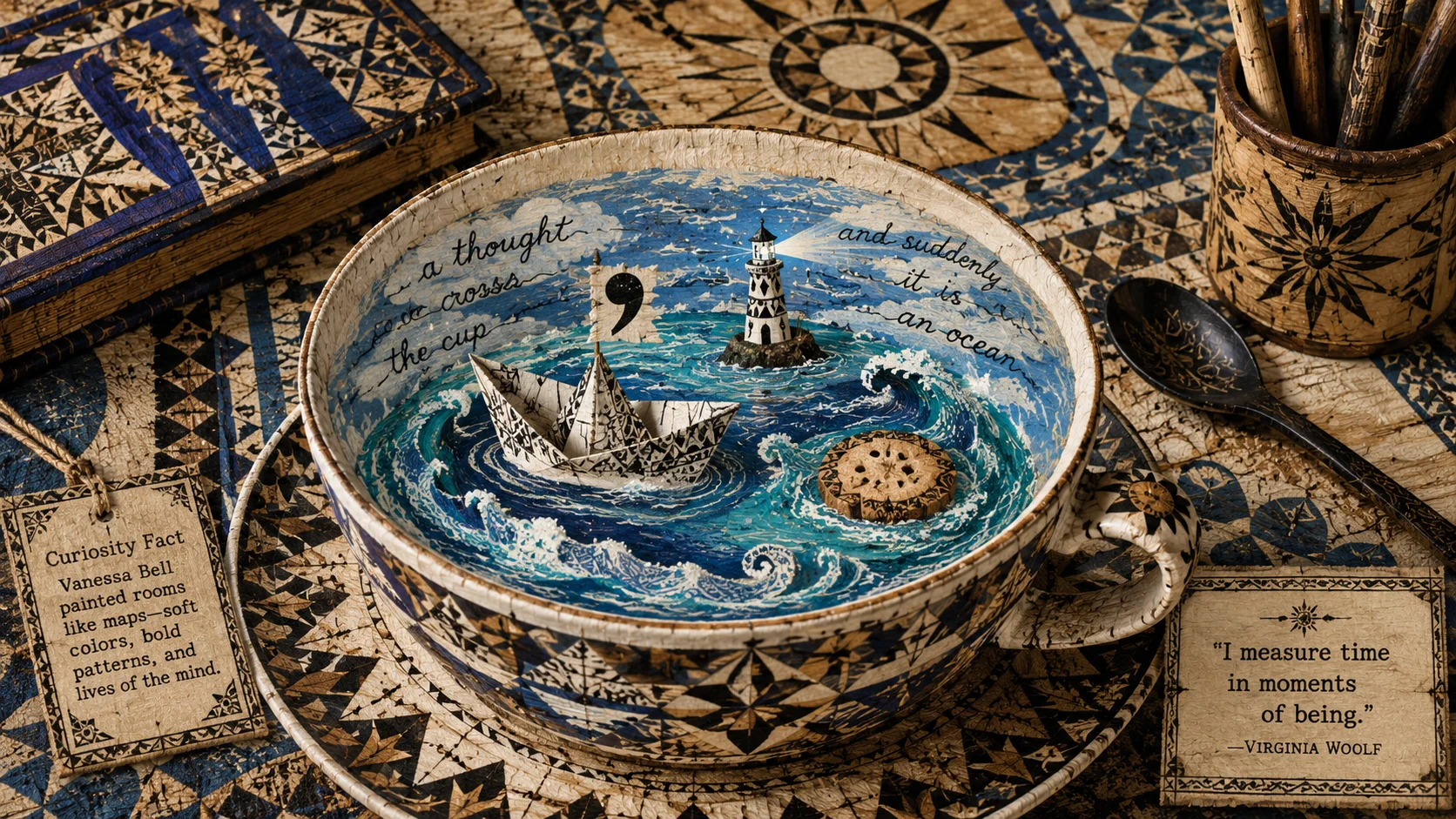 Woolf’s Paper Boat